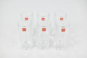 VERRE EAU RCR  6 PIÈCES 